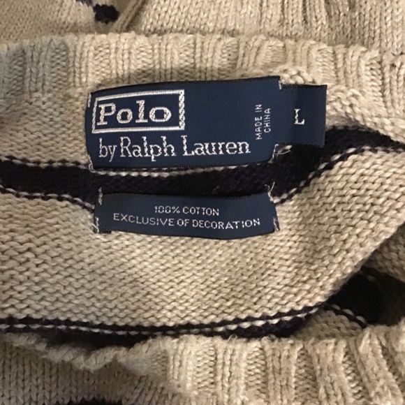 🔥🔥POLO RALPH LAUREN, MEN’S SWEATER SIZE LARGE, GREAT CONDITION 🔥🔥 - Picture 2 of 2